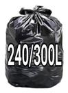 Sacos De Lixo 300l Reforçado 100 Unid + Brinde Alcool Gel