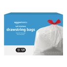 Sacos de lixo Amazon Basics Flextra Tall Kitchen 13L 120 unidades