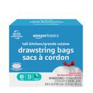 Sacos de lixo Amazon Basics Ultra-Force 13 galões 80 unidades
