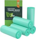 Sacos de lixo AYOTEE Mini 4,5-5L compostáveis 200 unidades de 1,2 galão