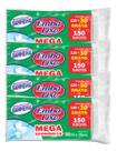 Sacos De Lixo Branco Embalixo Mega Pia E Banheiro Com 150 Un