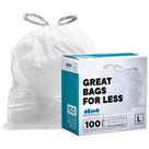 Sacos de lixo compatíveis com Plasticplace Simplehuman Code L 18L 100Ct