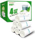 Sacos de lixo FORID Clear 15L 330 unidades para banheiro e escritório