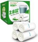 Sacos de lixo FORID Clear Small 10L/2,6 galões 220 unidades