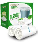Sacos de lixo FORID Small Clear 5L/1,2 galão 110 unidades