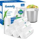 Sacos de lixo Hommaly 2,6 galões/10 L transparentes 350 unidades
