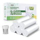 Sacos de lixo Inwaysin, biodegradáveis, 10 litros, 180 unidades, sem perfume