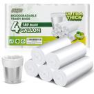 Sacos de lixo Inwaysin biodegradáveis de 4-6 galões 180 unidades