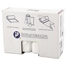Sacos de lixo Liner Inteplast 60 galões 64,35 L transparentes 25/rolo