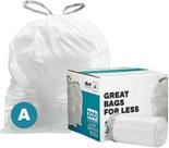 Sacos de lixo Plasticplace Code A compatíveis com 4,5 L (200 unidades)