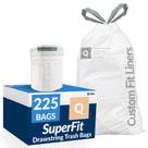 Sacos de lixo Reli. Código SuperFit Q 50-65L/13-17 galões 225 ct Sacos de lixo Reli. Código SuperFit Q 50-65L/13-17 galões 225 ct