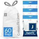 Sacos de lixo Reli. SuperFit Code J 30-45L/8-12 galões (60 ct) Sacos de lixo Reli. SuperFit Code J 30-45L/8-12 galões (60 ct)