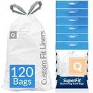 Sacos de lixo Reli. SuperFit Code Q 50-65L/13-17 galões (120 ct) Sacos de lixo Reli. SuperFit Code Q 50-65L/13-17 galões (120 ct)