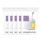 Sacos de lixo simplehuman Code E 20L/5,3 galões (100 unidades)