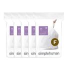 Sacos de lixo simplehuman Code F 25-30L/6,6-8 galões 100 Ct