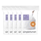 Sacos de lixo simplehuman Code H 30-35L/8-9 galões 100 unidades