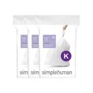 Sacos de lixo simplehuman Code K 35-45L/9-12 galões 60 unidades