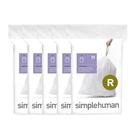Sacos de lixo simplehuman Code R 10L/2,6 galões 100 unidades