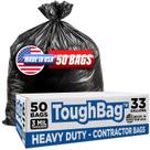 Sacos de lixo ToughBag 113-125L Heavy Duty (50 unidades) 75μm Sacos de lixo ToughBag 113-125L Heavy Duty (50 unidades) 75μm
