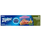 Sacos de marinada Ziploc, fundo expansível, abas fáceis de abrir, 3Lx72