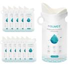 Sacos de mictório descartáveis OUMEE Saco de xixi de acampamento de 700 ml (pacote com 8)