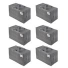 Sacos de movimentação e armazenamento VENO, pacote com 6 unidades, Heavy Duty 100L