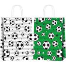 Sacos de papel de festa Durony Soccer Gift 16 peças 22x16x8cm