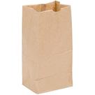 Sacos de papel para lanche Perfect Stix 12 x 8 x 25 cm, 4 lb, kraft, 100 un.