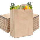 Sacos de papel Stock Your Home Kraft Brown com alças 70 libras 50 quilates