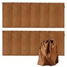 Sacos de peruca de cetim GONGKANGYUAN para extensões de cabelo e perucas, 12 unidades Sacos de peruca de cetim GONGKANGYUAN para extensões de cabelo e perucas, 12 unidades