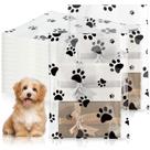 Sacos de plástico Cholemy 200 unidades Dog Paw para compras 23x30cm