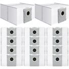 Sacos de pó Bluearks compatíveis com Ecovacs Deebot X8 Pro