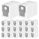 Sacos de pó para Roborock Q Revo Robot Vacuum, 20 pacotes de 3,5 L