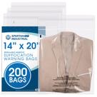 Sacos de poliéster Spartan Industrial 14 x 20 cm (200 unidades) Self Seal