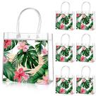 Sacos de presente Aliceset Aloha Hawaiian Luau Party, 20 unidades de PVC transparente