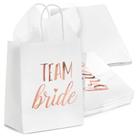 Sacos de presente BLUE PANDA Team Bride, pacote com 15 pacotes com papel de seda
