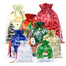 Sacos de presente de Natal em folha de alumínio G2PLUS, 20 unidades, tamanhos variados