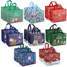 Sacos de presente de Natal PARSUP 16PCS não tecidos 32x25x17cm