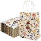 Sacos de presente de papel AnyDesign Vintage Wildfloral 24 unidades Sacos de presente de papel AnyDesign Vintage Wildfloral 24 unidades