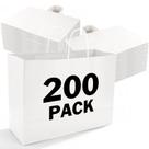 Sacos de presente de papel XPCARE, pacote com 200, grandes, com alças de 40 x 15 x 30 cm