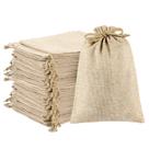 Sacos de presente de serapilheira ANPHSIN 75 unidades com cordão 14 x 9 cm