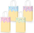 Sacos de presente de sorvete Justforjoyful com alças, 16 unidades Sacos de presente de sorvete Justforjoyful com alças, 16 unidades