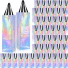 Sacos de presente de vinho Windyun 100 unidades iridescentes 35x9x10 cm