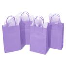 Sacos de presente DjinnGlory Purple Lavender com papel de seda, pacote com 24 Sacos de presente DjinnGlory Purple Lavender com papel de seda, pacote com 24