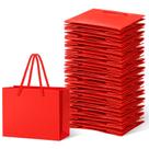Sacos de presente Fainne Red Paper 24 peças 10x12x6cm para o Natal Sacos de presente Fainne Red Paper 24 peças 10x12x6cm para o Natal