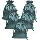 Sacos de presente Gbateri 35 peças com cordão de cetim 13x18 cm Sage Sacos de presente Gbateri 35 peças com cordão de cetim 13x18 cm Sage