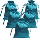 Sacos de presente Gbateri, bolsas de cetim com cordão, 13 x 18 cm, pacote com 35 Sacos de presente Gbateri, bolsas de cetim com cordão, 13 x 18 cm, pacote com 35