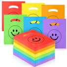 Sacos de presente Geyee Smile Face 300 unidades de 15 x 20 cm de plástico multicolorido Sacos de presente Geyee Smile Face 300 unidades de 15 x 20 cm de plástico multicolorido