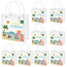 Sacos de presente H1vojoxo Hello Summer - 24 unidades de PVC transparente Sunny Beach