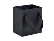 Sacos de presente HUAPRINT Black Paper Extra Small Matte, pacote com 30